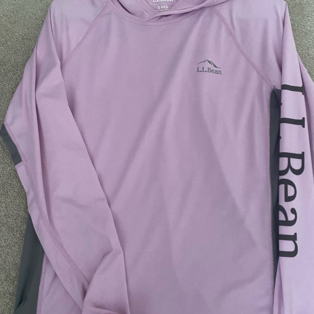 L.L. Bean Light Purple Long Sleeve Top